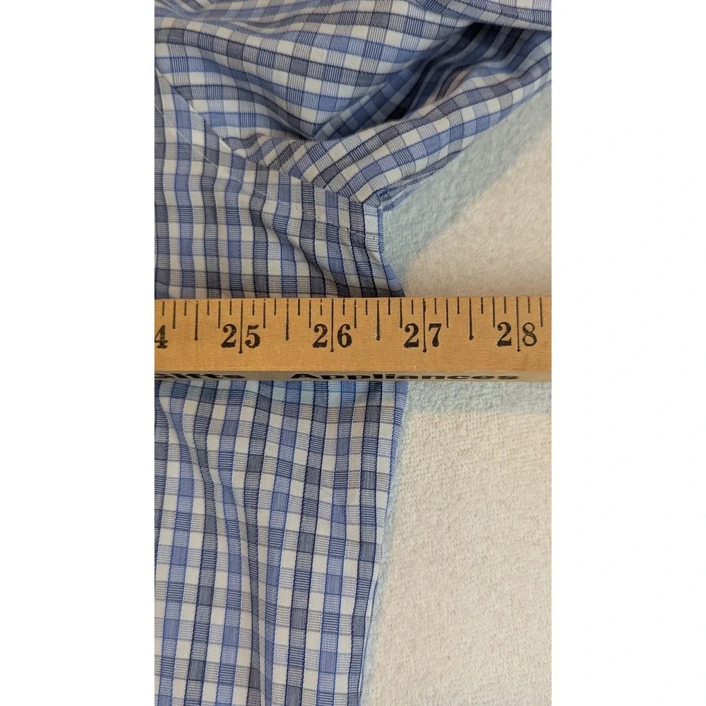 UNTUCKit Men's Check Dress Shirt Long‎ Sleeve Button Down Collared Shirt